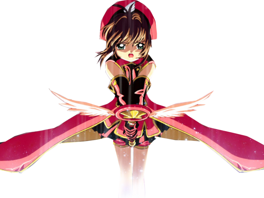 Sakura Card Captor Png - Cardcaptor Sakura Sailor Moon (900x675), Png Download