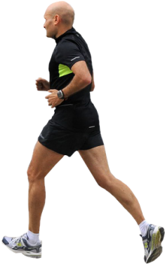 Running Man Png Image - Running People Photoshop (375x375), Png Download