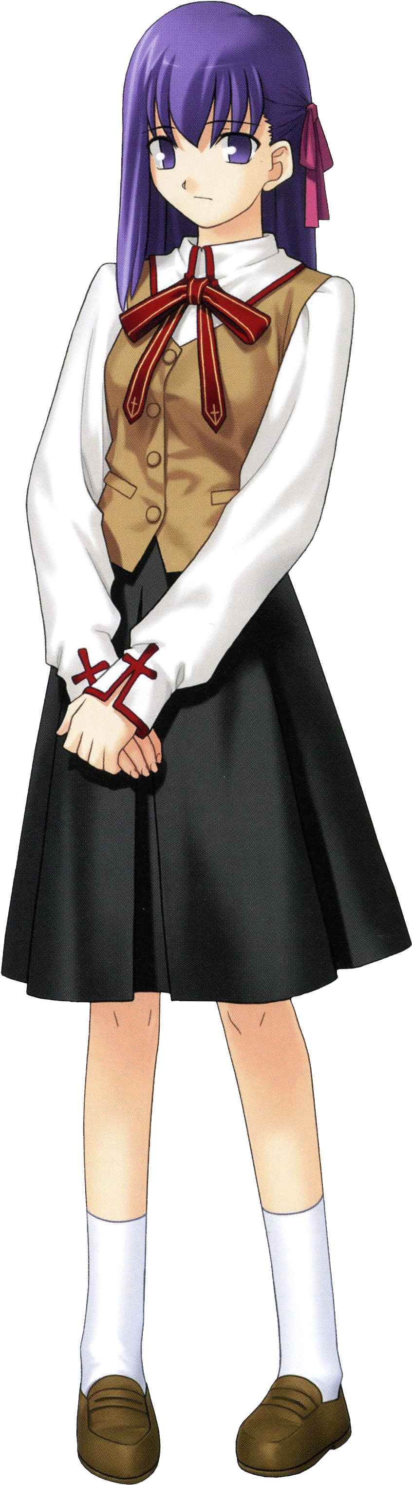 Matou Sakura - Sakura Matou (1500x3096), Png Download