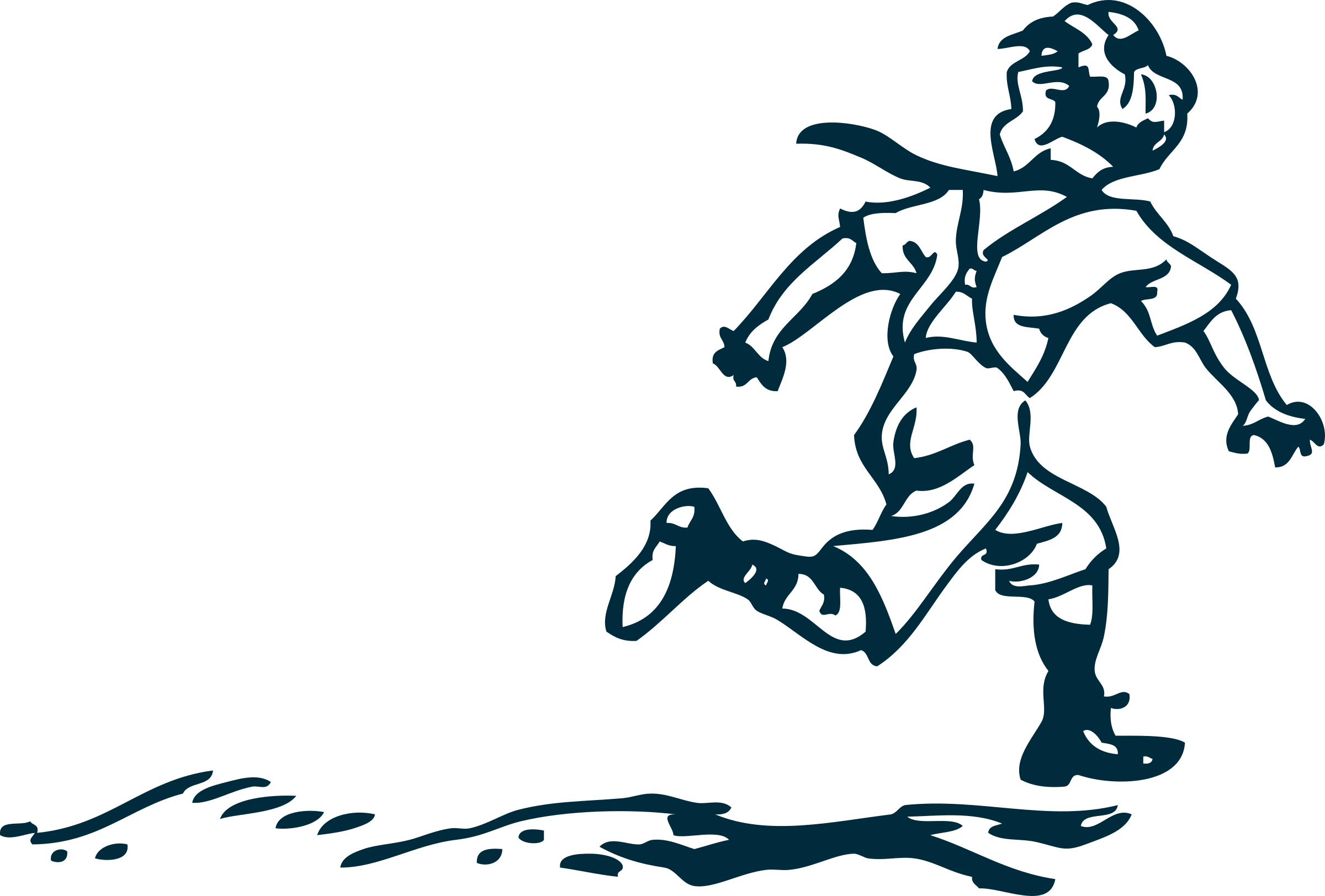 Vector Person Running Away - More William By Martin Jarvis (audio Book) (2400x1624), Png Download