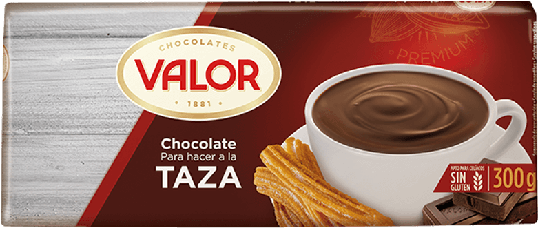 Hot Chocolate - Valor Chocolate A La Taza - 10.5 Oz (787x404), Png Download
