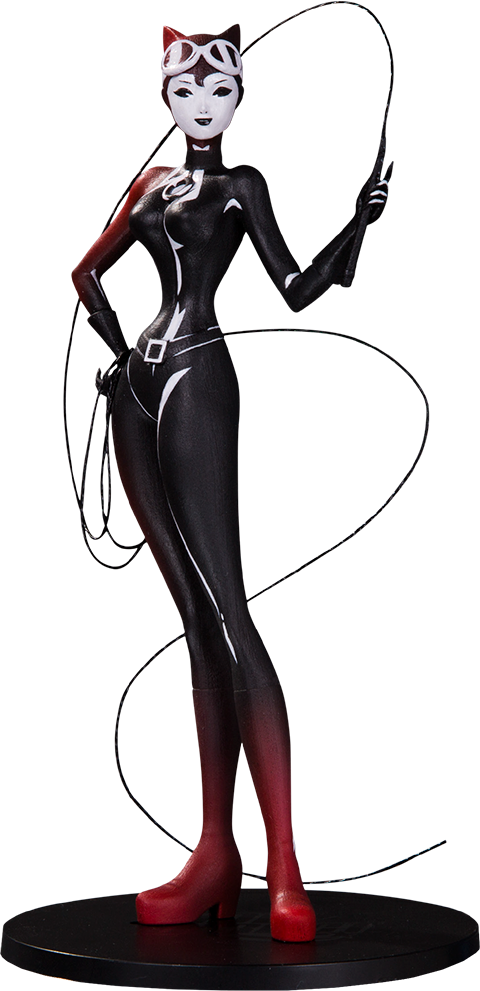 Sideshowtoy Dc Comics Catwoman Vinyl Collectibles Dc - Dc Artist Alley Statues (480x991), Png Download