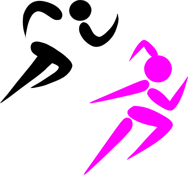 Person Running People Running Clipart Image - Free Running Clipart (600x559), Png Download