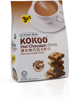 Chek Hup Kokoo Hot Chocolate - Chek Hup Hot Chocolate Drink (350x400), Png Download