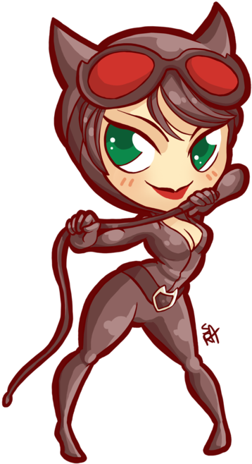 Chibi Commission - Digital Art (400x684), Png Download