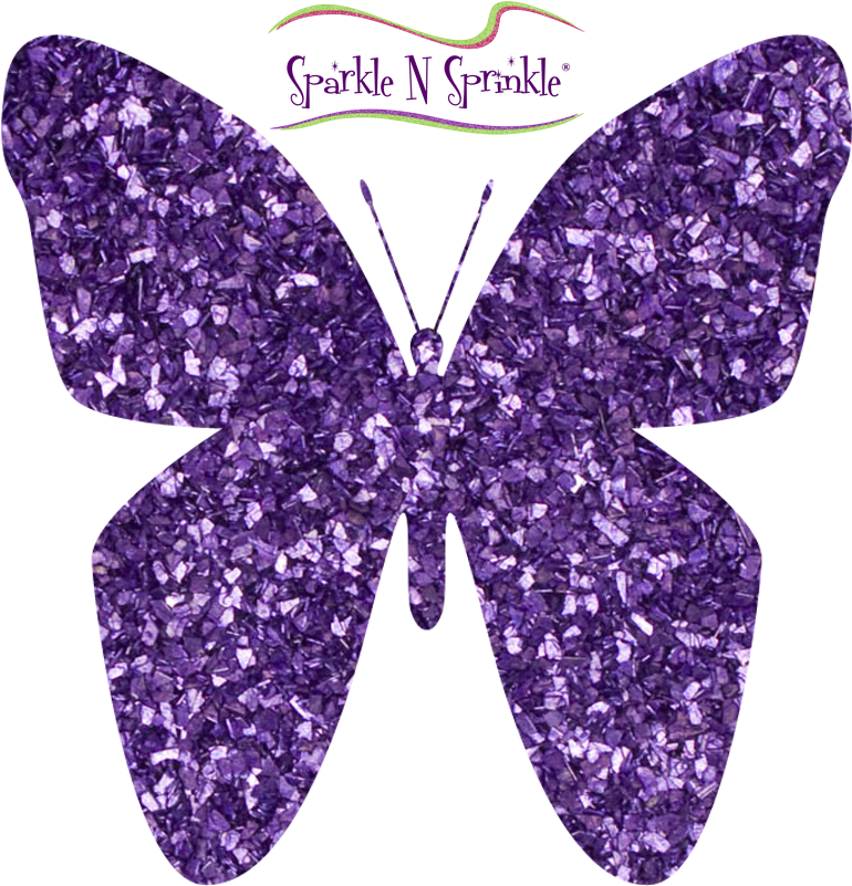Glass Glitter Royal Purple [gg14c] - Stampendous Crushed Glass Glitter, 40ml, Royal Purple (838x800), Png Download