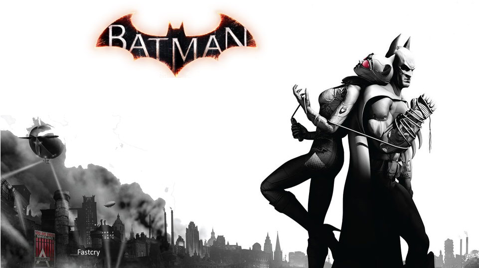 Png Batman Catwoman - Batman Arkham City Catwoman Posters (960x544), Png Download