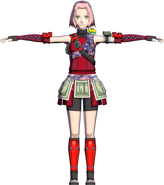 Download Zip Archive - Naruto Shippuden Dragon Blade Chronicles Sakura (750x650), Png Download