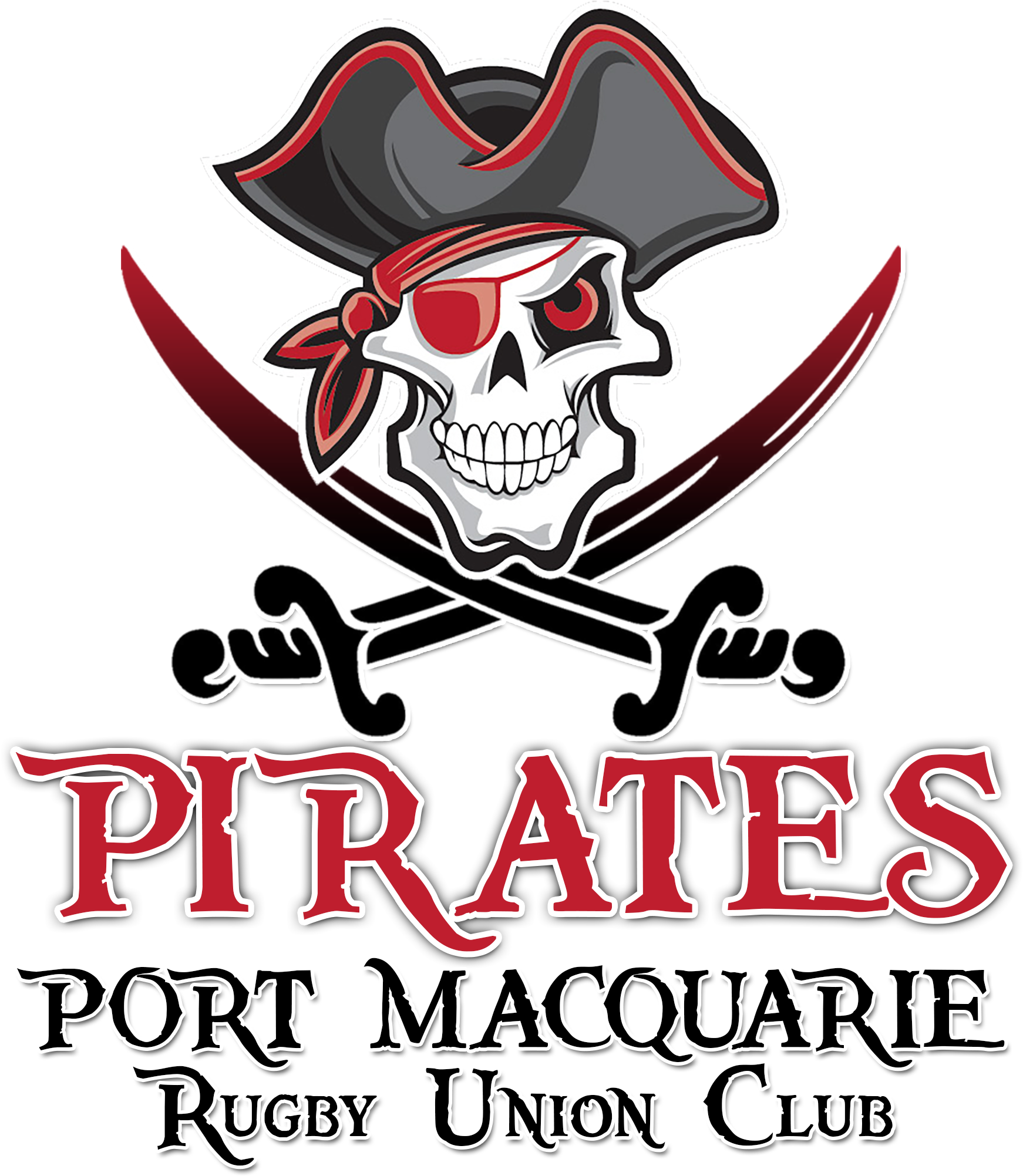 Pirates Logo - Black Skull And Crossbones Mousepad (784x784), Png Download
