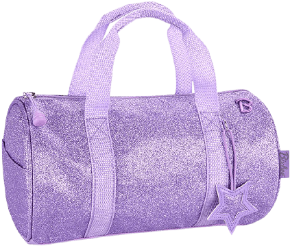 Bixbee Sparkalicious Small Duffle - Purple (450x650), Png Download