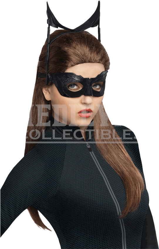 Secret Wishes Deluxe Adult Catwoman Wig - Batman Adult Catwoman Wig (850x850), Png Download