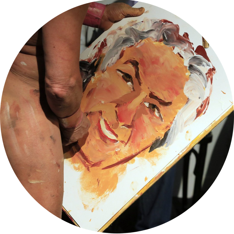 There Is This Guy Who Paints With His Penis - Dick Painter (800x800), Png Download