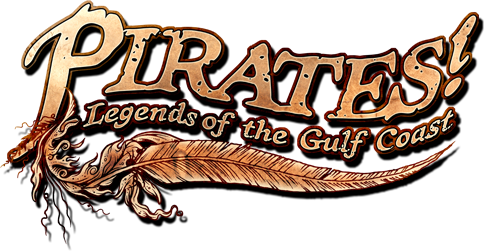 Pirates Legends Of The Gulf Coast - Gulf Coast Pirates (484x251), Png Download