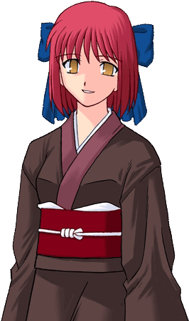 That's Stupid, Crying Over A Doll In A Play That Broke - Tsukihime Kohaku Smile (380x480), Png Download