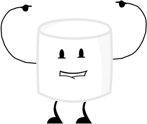 Marshmallow Tod (536x479), Png Download