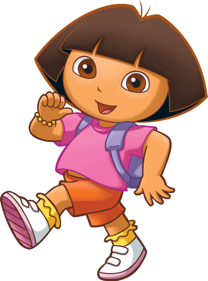Dora Png - Parragon Coloring Book Dora Color Adventure Book - (413x558), Png Download