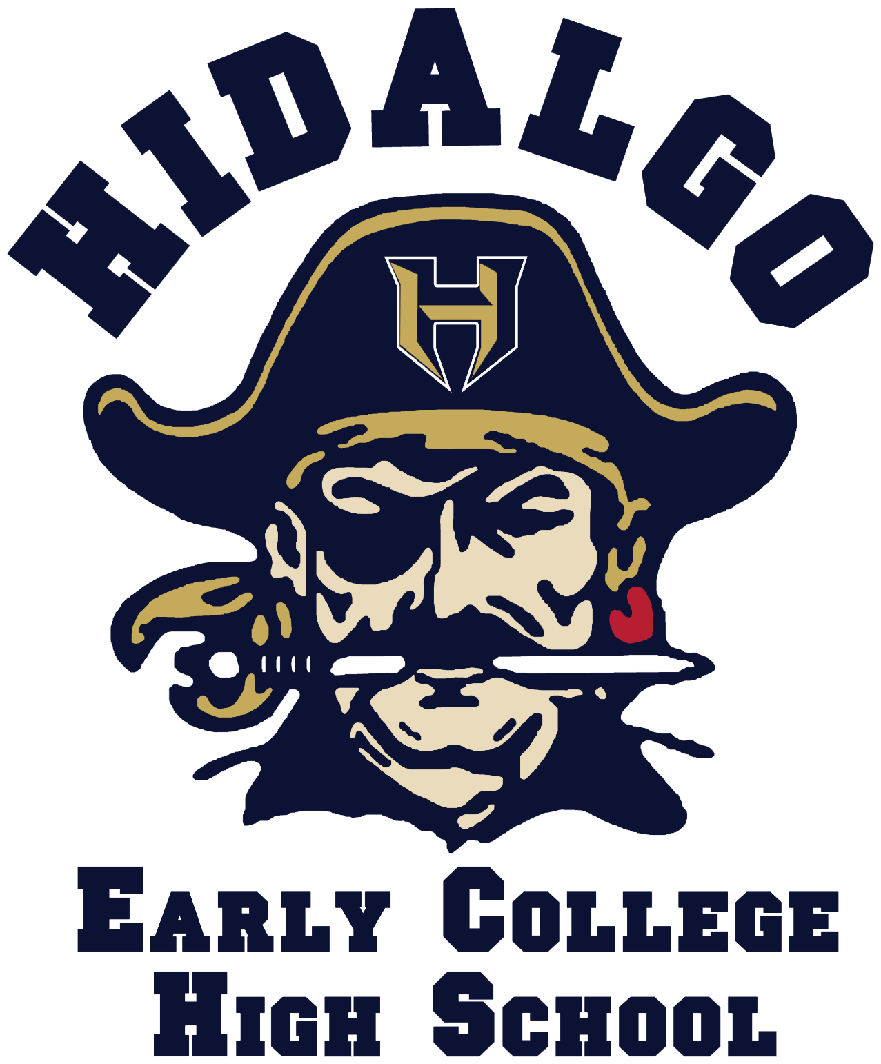 Hidalgo Early College High School Logo - Hidalgo Early College High School (1283x1553), Png Download
