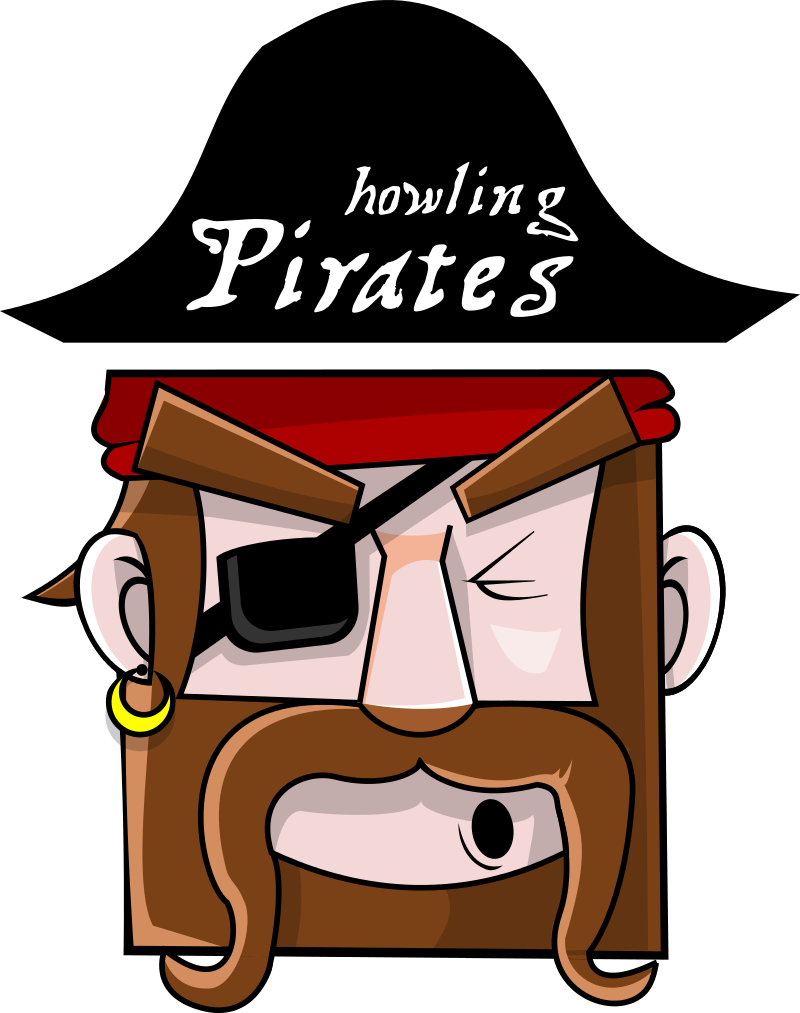 Howling Pirates Logo - Thirteen Brother Pirates (800x1013), Png Download