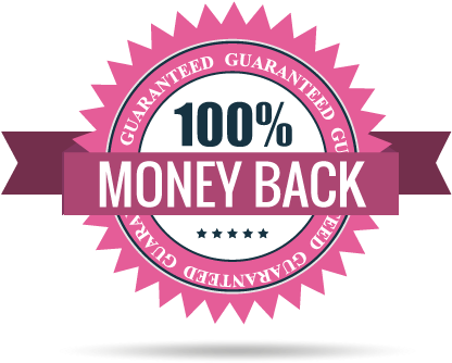 Guaranteed - 100 Natural (425x347), Png Download