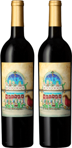 Holiday Helper Gift Set - Wine Bottle (800x554), Png Download