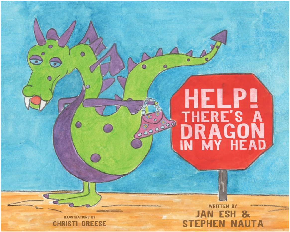 There's A Dragon In My Head Book - Help! There's A Dragon In My Head (1292x1292), Png Download
