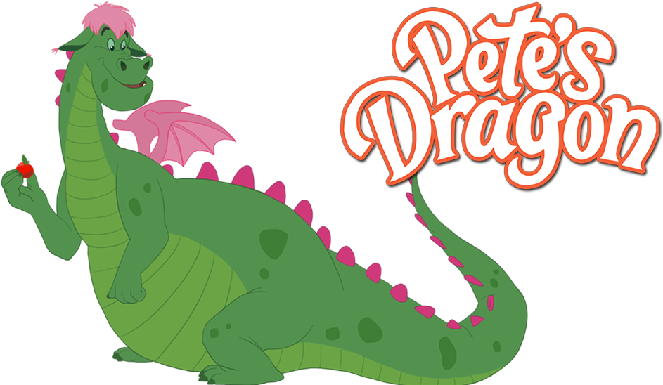 19 Puff The Magic Dragon Image Transparent Stock Huge - Original Pete's Dragon Logo (1000x562), Png Download
