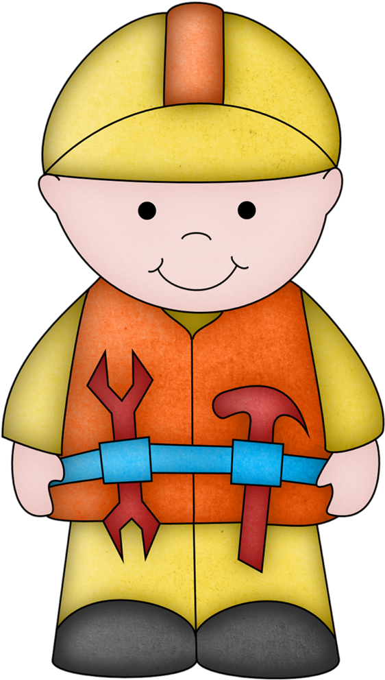 Construction Guy - Construction Boys Png (679x1024), Png Download