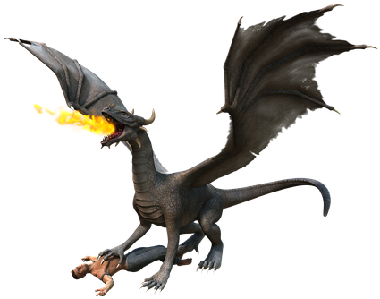 Adult Content Safesearch Man Dragon Tube Isolated Pose - Dragon (476x340), Png Download