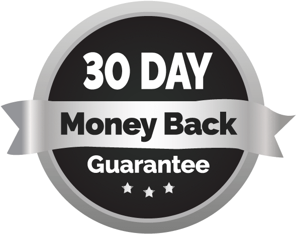 30 Day Money Bback Guarantee - Label (640x640), Png Download