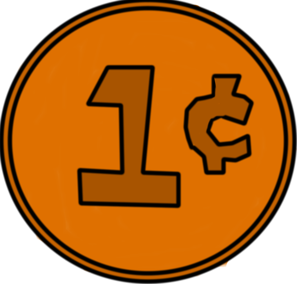 Clipart Royalty Free Library Presentation Name On Emaze - Cartoon Penny (1024x977), Png Download