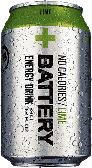 No Cal Battery Energy Drink No Cal Lime Without Calories - Battery No Calories (400x600), Png Download