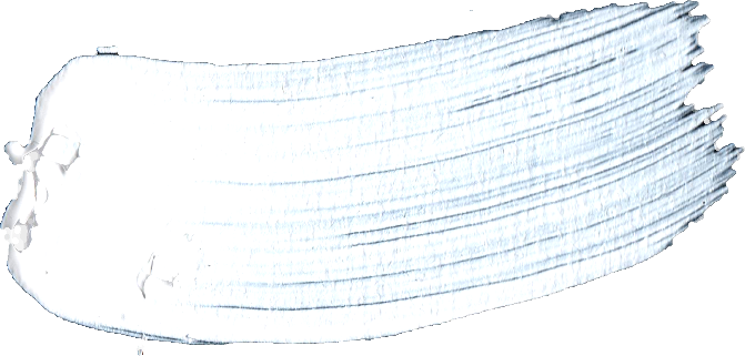 Free Download - White Brush Strokes Png (671x321), Png Download