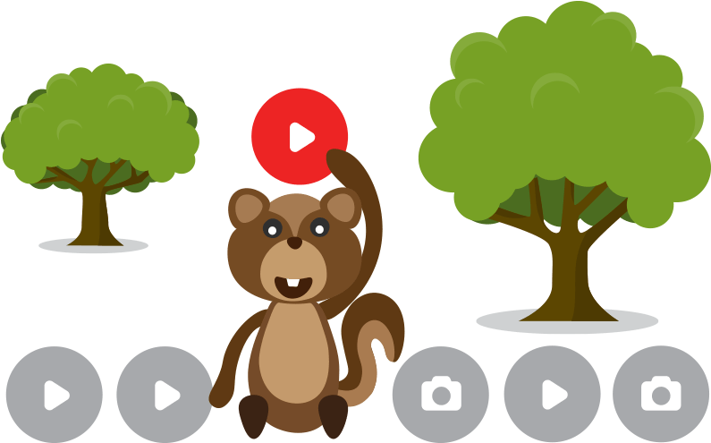 Cutnut App Social Stories Cut - Vector Graphics (835x500), Png Download