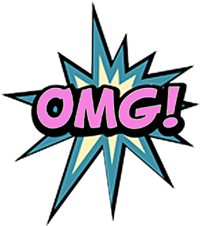Comic Girl Explosion Messages Sticker-3 - Explosion (408x408), Png Download