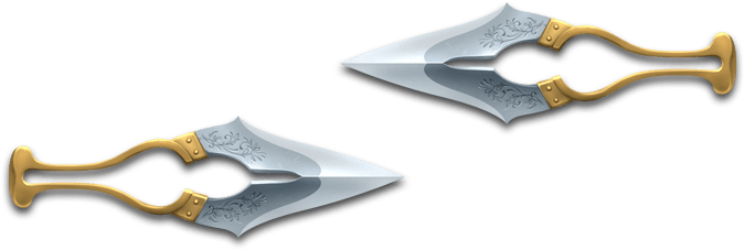 Ranged Im Kunai - Blade (778x302), Png Download