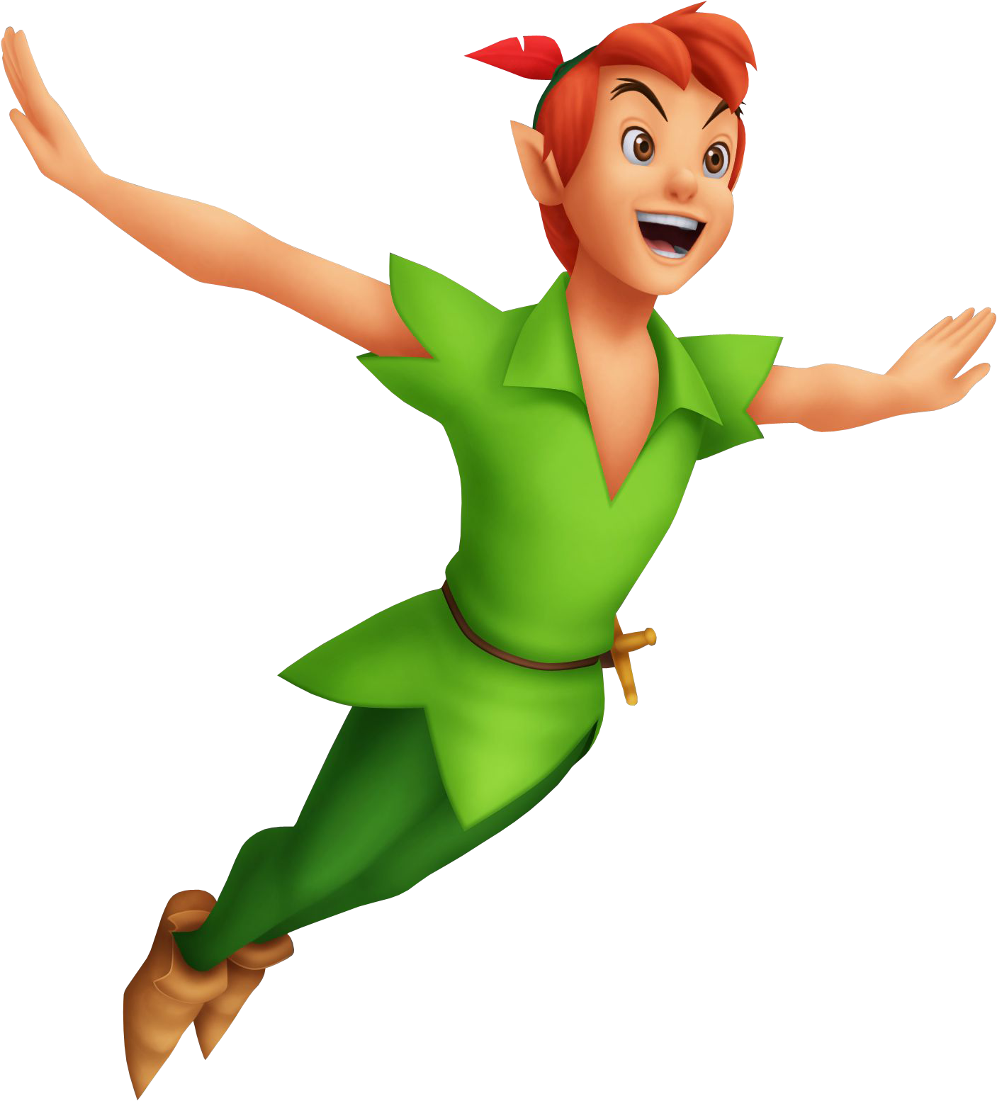 Peter Pan Png Clipart - Peter Pan Png Transparent (1528x1782), Png Download