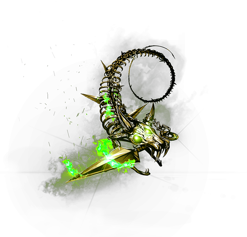 Enemy Kunai Green - Touken Ranbu Enemy (787x756), Png Download
