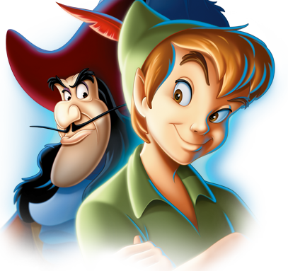 Peter Pan Png File - Disney Peter Pan Png (407x383), Png Download