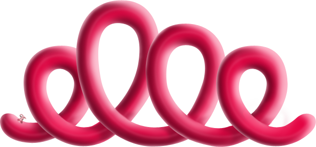 Pnf Squiggle (full Size) - Circle (617x287), Png Download