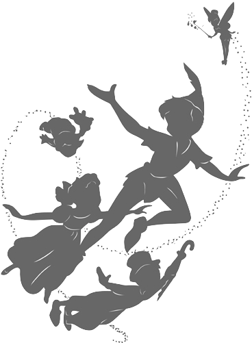 Peter Pan Tumblr Transparent - Peter Pan Posters (450x563), Png Download