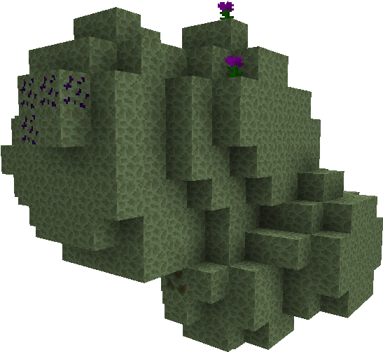 Minecraft Stone Png - Minecraft The End Png (560x518), Png Download