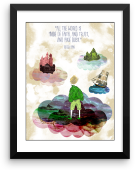 Digital Download Of Peter Pan "faith, And Trust, And - James Matthew Barrie (480x480), Png Download