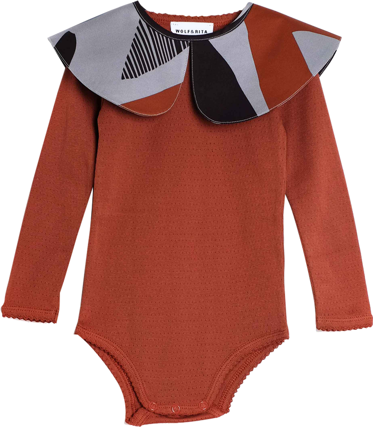Wolf And Rita Baby Aurora Watercolour Stripes Bodysuit - Romper Suit (1000x1000), Png Download