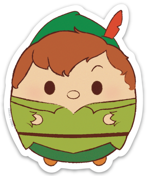 Peter Pan - Peter Pan Sticker (496x594), Png Download