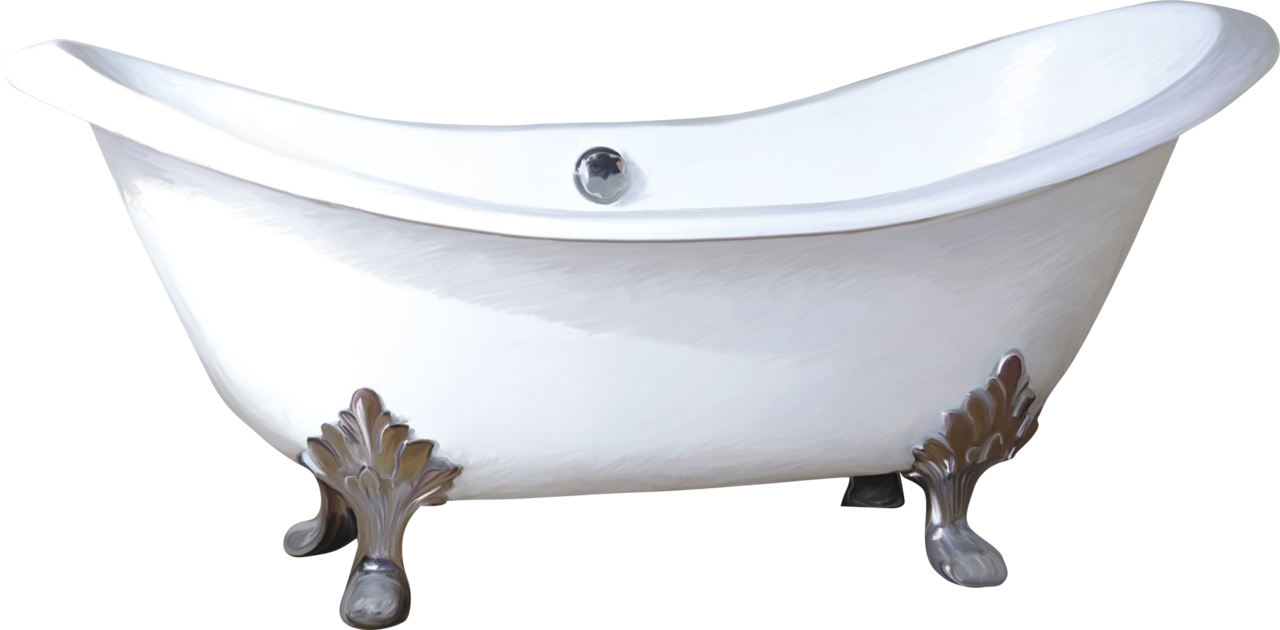 Ванна На Прозрачном Фоне (1280x630), Png Download