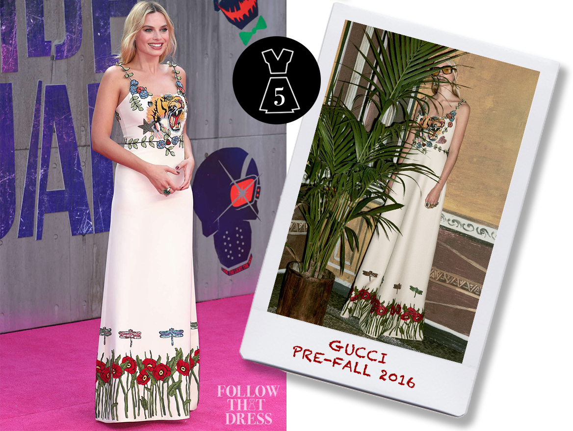 Margot Robbie In Gucci Pre-fall - Girl (1168x880), Png Download