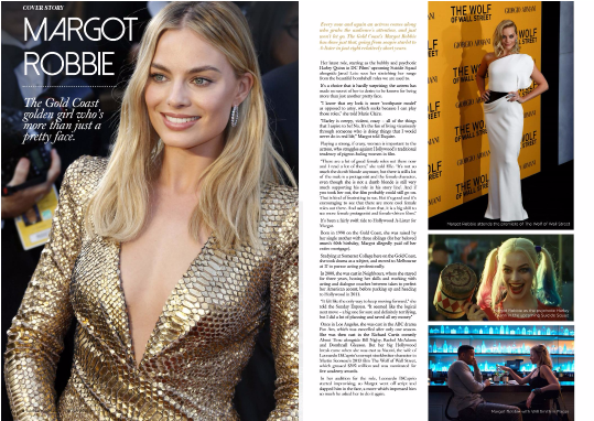 Margot Featured In Label Magazine Winter Issue - Magazine (944x421), Png Download