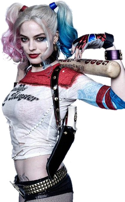 Report Abuse - Margot Robbie Harley Quinn (520x690), Png Download