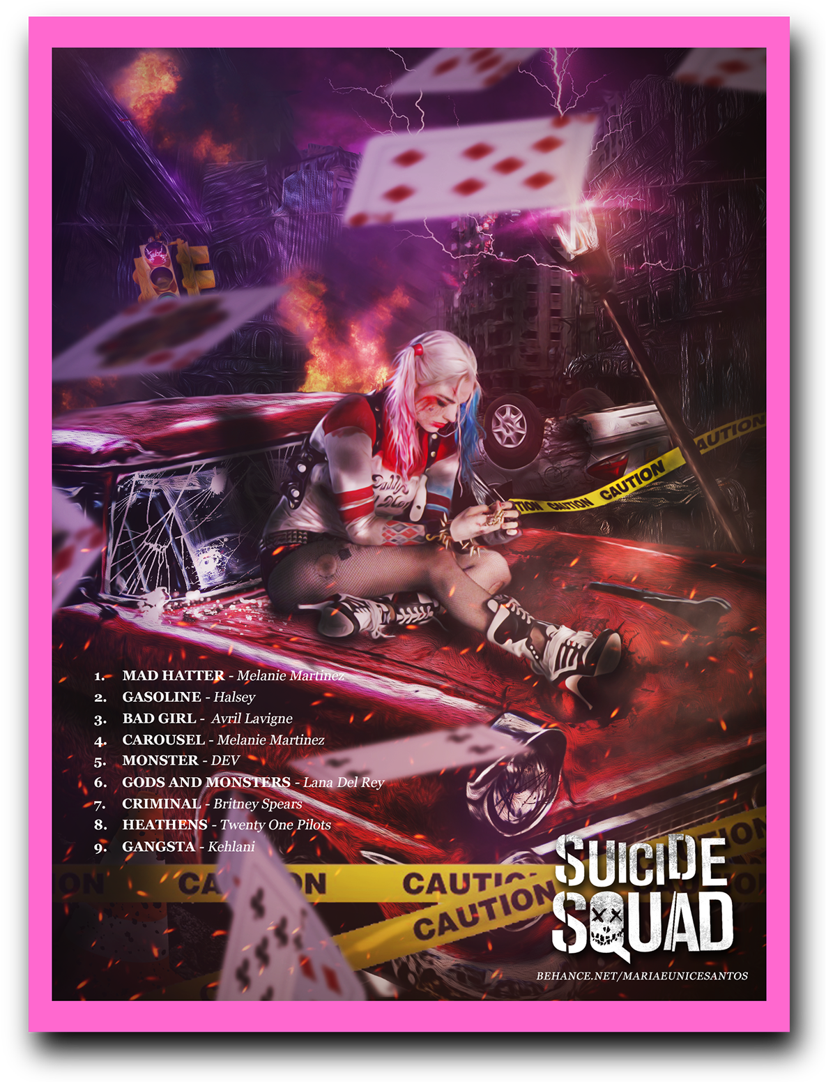 X X X - Suicide Squad Keyring 60mm X 40mm (1200x1599), Png Download