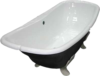Bathtub Png - Ванная Png (400x306), Png Download
